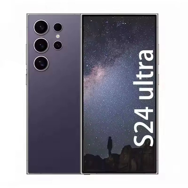 Cell phones smartphones S24 Ultra 6.8 HD Screen Smart Phone 4G Dual Sim android8.1 4500mAh